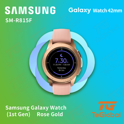 [Pre owned] Samsung Galaxy Watch 42mm 4G SM-R815 - Rose Gold in very good condition
